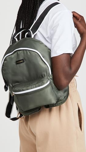 Paravel Women's Mini Fold Up Backpack, Safari Green, One Size