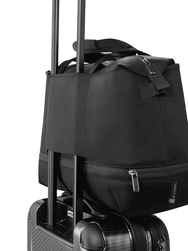 Victorinox Werks Traveler 6.0 Weekender Bag With Zipper Expansion, Black, 12.6-inch