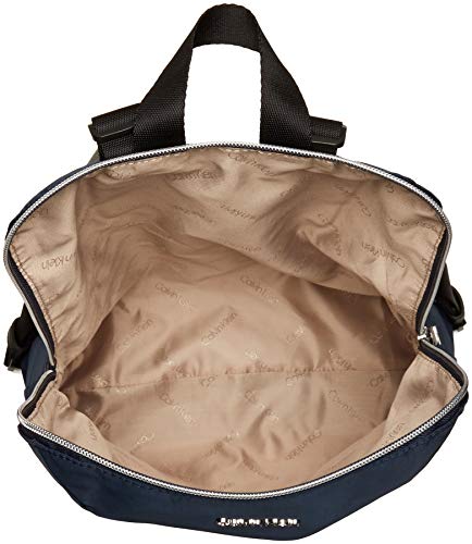 Calvin Klein Tatiana Nylon Packable Zip Around Backpack, navy