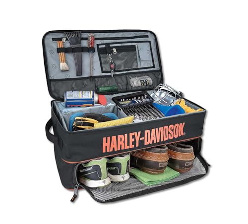 Harley-Davidson Bar & Shield Trunk Locker Organizer, 10 x 24 x 14 inches 99615