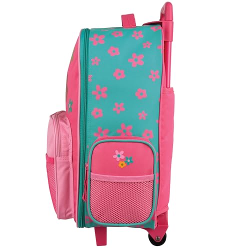 Stephen Joseph Kids Classic Rolling Luggage, Kids Luggage, Toddler Rolling Travel Carry On, Kids Suitcase with wheels,