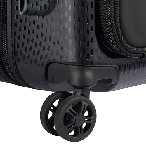 DELSEY PARIS Turenne Hardside Luggage with Spinner Wheels, Black, 2-Piece Set with Soft Pocket (19/27)