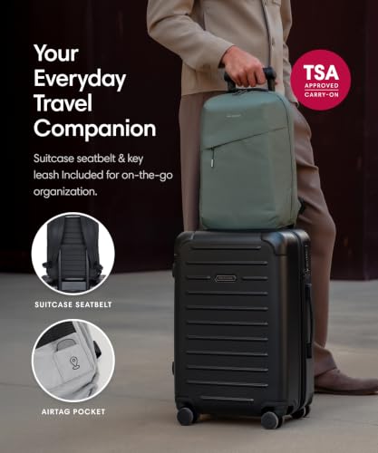 Solgaard Artemis Backpack - 16L Work, School & Laptop Travel Bag (Black)