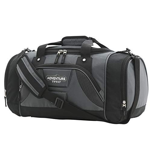 TPRC 20" Weekender Nylon Duffle, Gray Option