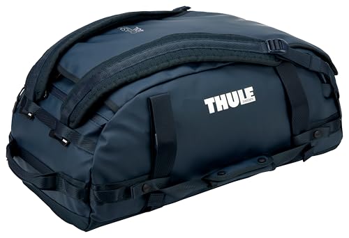 Thule Chasm 40L Duffel, Easy to Pack, Converts to Backpack, Internal mesh Pockets, Lockable Zippers, Recycled Materials