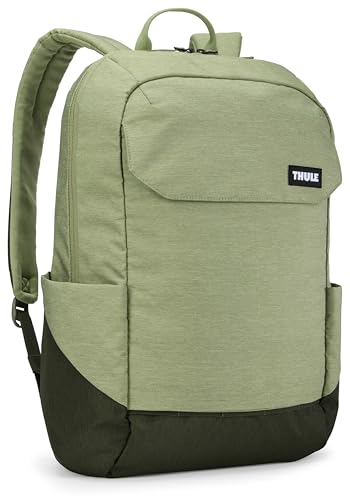 Thule Lithos 20L Backpack, Padded Pocket fits 16" Laptop, Front Pocket Organizer, Large Storage Compartment, Side Bottle Pocket