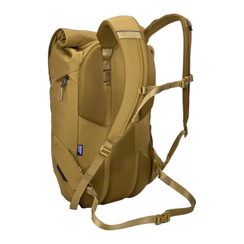 Thule Paramount Bike Commuter Backpack - 20L Capacity - Adjustable fit - 16" Padded Laptop Sleeve and 11" Tablet Pocket - Rolltop Closure - Side Phone Pocket - Taillight Loop