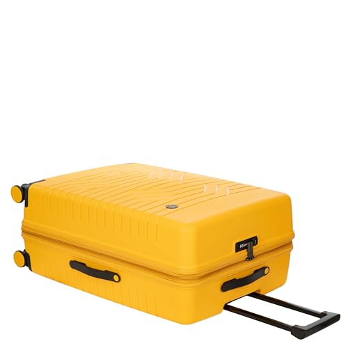 Bric's B|Y Ulisse Set of 2 Luggages with Spinner Wheels – Carry-On Airline Approved and Checked Expandable Lightweighted Hard Shell Suitcases, TSA Combination Lock - 21 Inch & 30 Inch, Mango