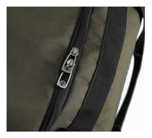 Harley-Davidson Rugged Willie G Skull Graphic Durable Backpack, Army Green