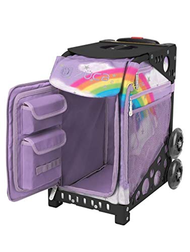 ZUCA Unicorn Magic Sport Artist Bag with Pink Frame and Four Large Utility Pouches