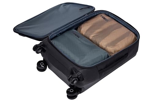 Thule Compression Packing Cube, Size Medium, Semitransparent Fabric, Easy to Pack, YKK Zippers