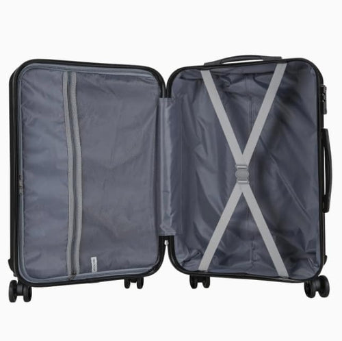 ABS Luggage Suitcase, Spinner Hardshell Lightweight, Stylish & Durable Suitcase with 360° Wheels for Smooth Travel, Perfect for Carry-On, Ideal for Business, Vacations & Weekend Getaways Blue (20inch)