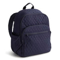 Vera Bradley Women's Premium Cotton Bancroft Backpack, Peacoat, One Size