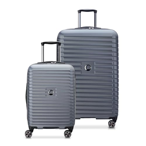 DELSEY PARIS Cruise 3.0 Hardside Expandable Luggage with Spinner Wheels, Graphite, 2 Piece Set (20/28)