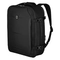 Victorinox Crosslight Boarding Bag - Lightweight Laptop Backpack for Traveling Essentials - Sleek Business Backpack Made from Recycled Materials - Black