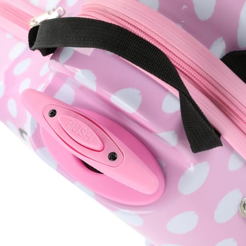 Bioworld Hello Kitty Character Face Pink Ride-On Luggage