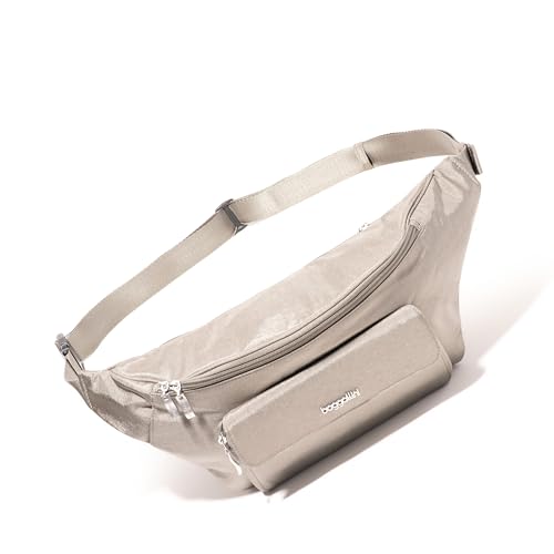 Baggallini Modern Everywhere Waistpack Sling - Fanny Pack for Women Crossbody Belt Bag - Lightweight Chest Bag Purse