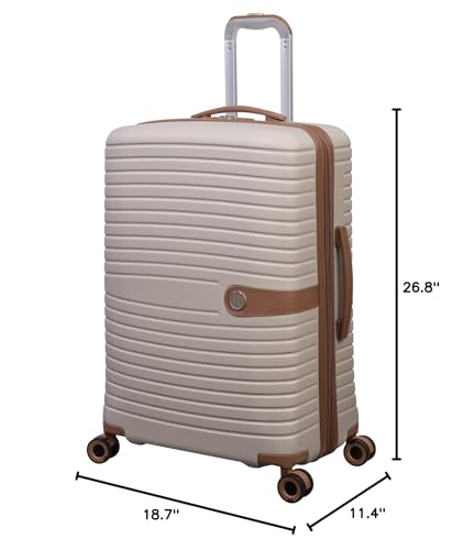 it luggage Encompass 27" Hardside Checked 8 Wheel Expandable Spinner