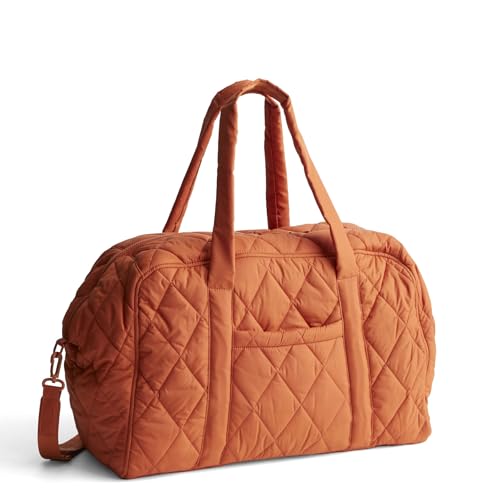 Vera Bradley Women's Featherweight Large Miramar Weekender, Potter's Clay, One Size