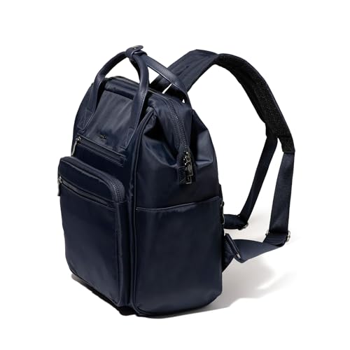 Baggallini Chelsea Laptop Backpack, French Navy Twill