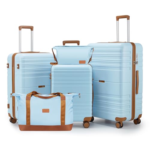 CASELLY Luggage Sets with spinner wheels, PC+ABS Hard Shell Travel Luggage,Lightweight Carry-on suitcases with TSA Lock,YKK Zippers with Fathers Day Gift for Dad Men Him Husband