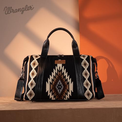 Wrangler Aztec Sling Bag and Duffel Bag for Women