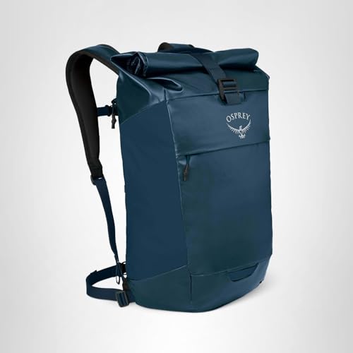 Osprey Transporter Roll Top Laptop Backpack, Venturi Blue