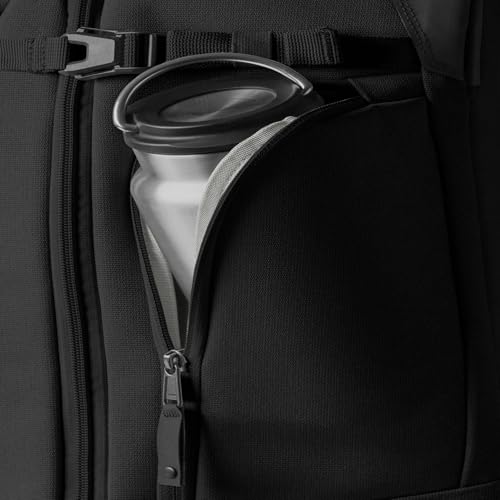 Eagle Creek Gear Warrior XE 2-Wheel Convertible Carry-On Luggage for Travel Essentials - Heavy Duty Wheels - Lockable Zippers - Interior Laptop Sleeve - Black - 21.75”