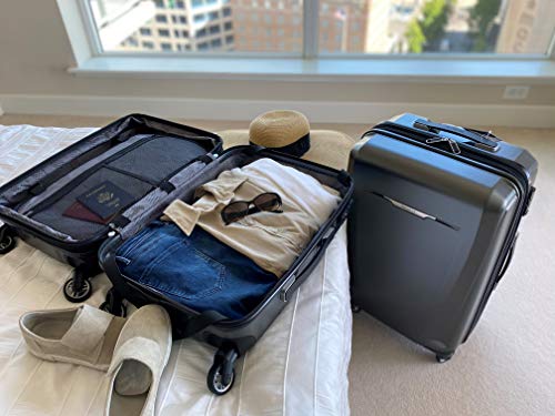 Samsonite Winfield 3 DLX Hardside Luggage with Spinners, 3-Piece Set (20/25/28), Graphite Grey