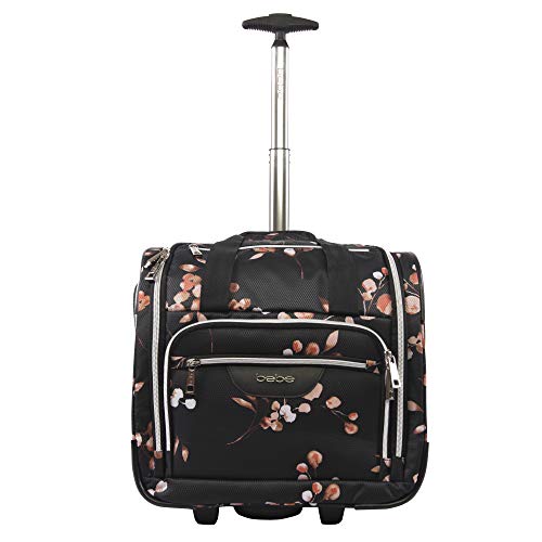 BEBE Valentina-wheeled Under The Seat Carry-on Bag Carry-On Luggage, Floral BRANCH