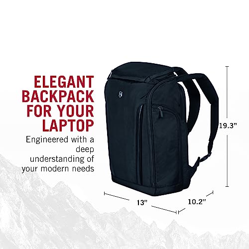 Victorinox Altmont Professional Fliptop Laptop Backpack - Tablet & Laptop Bag for Travel Accessories - Computer Backpack Includes Sleek Organizer - 26 Liters, Black