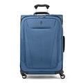 Travelpro Maxlite 5 Softside Expandable Luggage with 4 Spinner Wheels, Lightweight Suitcase, Men and Women, Ensign Blue, Checked-Medium 25-Inch