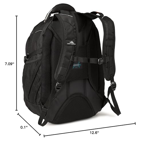 High Sierra XBT - Business Laptop Backpack, Black, One Size