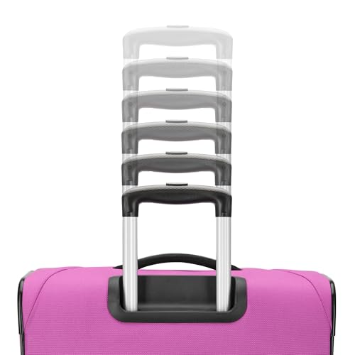 American Tourister 4 KIX 3.0 Checked-Medium 24-Inch Spinner, Hyper Violet