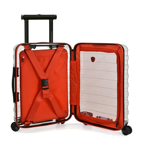 Traveler's Choice Millennial II Transparent Carry-On 22" Hardside Spinner Luggage