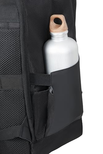 American Tourister Take2Cabin Pro Ryanair/Wizz Air/Vueling Cabin Bag (40 x 30 x 20 cm, 26.5 L, 0.60 kg) - Underseat Hand Luggage, Aeroplane Backpack S/M Underseat - Black (Flash Black)