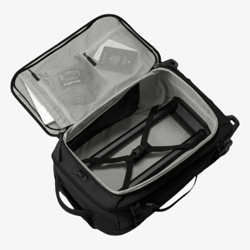 Eagle Creek Gear Warrior XE 2-Wheel Convertible Carry-On Luggage for Travel Essentials - Heavy Duty Wheels - Lockable Zippers - Interior Laptop Sleeve - Black - 21.75”