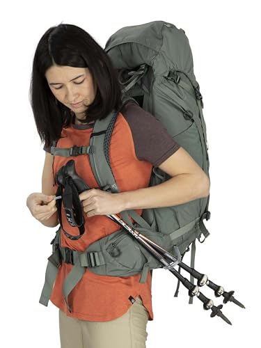 Osprey Kyte 48L Women's Backpacking Backpack with Hipbelt, Elderberry Purple, WM/L