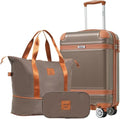 Luggage Set 20 Inch Carry On Luggage Lightweight Suitcase Set with Spinner Wheel TSA Lock