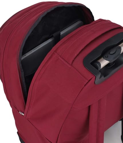 JANSPORT Driver 8 Wheeled Luggage, Red, One Size, Unisex