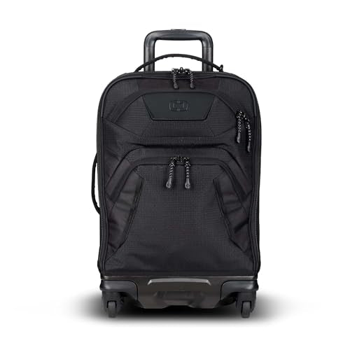 OGIO Renegade Wheeled Spinner Luggage (22L, Black)
