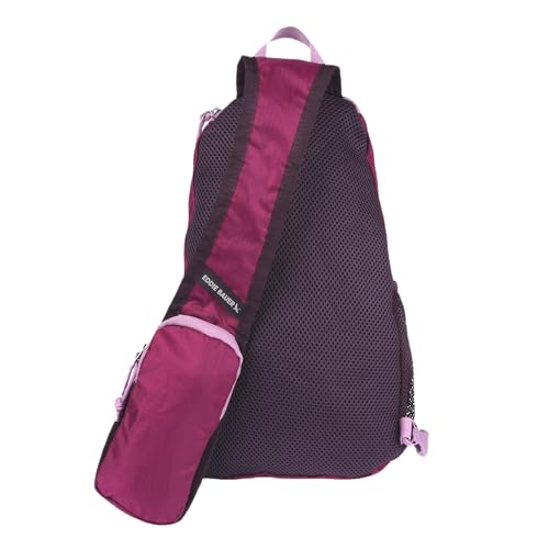 Eddie Bauer Stowaway Packable Sling Bag | Travel | Outdoor | Lightweight | Compact | Ripstop Nylon, Port Red-10L