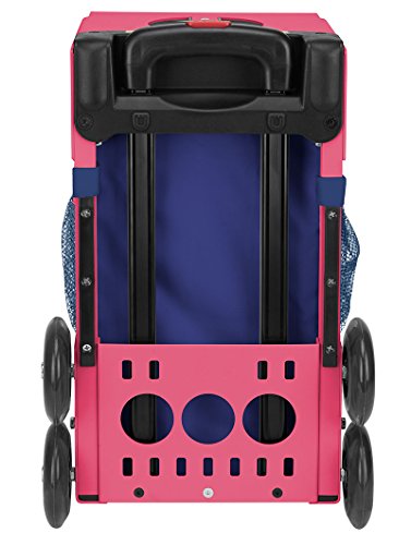 ZUCA "Island Life Sport Insert Bag, Pink Frame with Flashing Wheels
