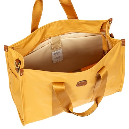 Bric's X-Collection Opera Bag Medium Handbag Versatile Everyday Travel Tote - Honey