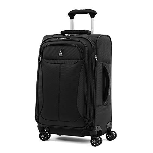 Travelpro Tourlite Softside 3-Piece Set, Expandable Luggage, 4 Spinner Wheels, Lightweight Suitcase, 21" Carry-On, 29 Check Large, Black