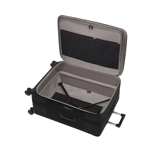 Victorinox Werks Traveler 7.0, Large Case, 8-Wheel Softside Expandable Travel Case, Black