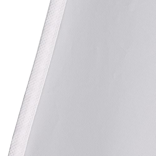 Kntiwiwo 60'' Garment Bags Dress Bag for Storage (Set of 12) Dust-Proof Suit Protector Cover Bag with Zipper for Long Dresses, Suit, Coat Closet Clothes Storage