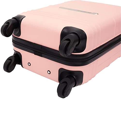 Travelers Club 22" Richmond Spinner Carry-On Luggage, Rose Gold
