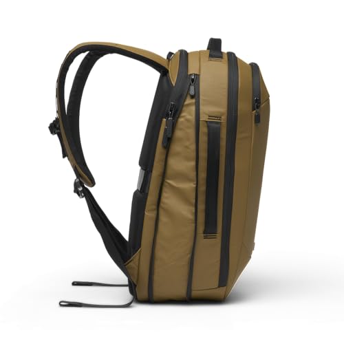 NOMATIC Navigator RS Pack 15L: 15L Premium Backpack w/ 6L Built-In Expansion - Water Resistant Anti Theft Backpack - Laptop Bag - Computer Backpack - Expandable Coyote Backpack