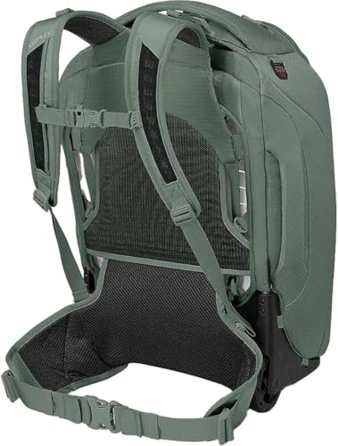 Osprey Sojourn 22"/45L Wheeled Travel Backpack with Harness, Koseret Green